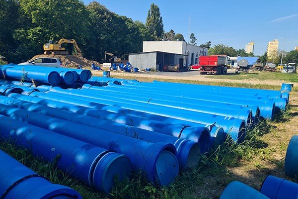 Realizacja - Przebudowa rurociągów technologicznych - Gorzów Wlkp.